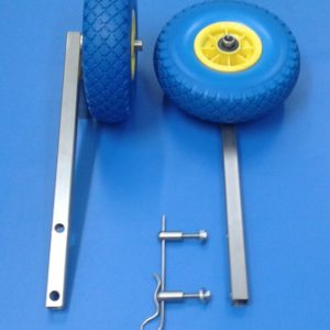 Kolesa trantsevyye KT9N-TOP na trantsevykh pal'tsakh iz nerzhaveyushchey stali