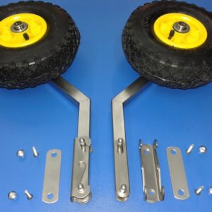 Kolesa na tranets naduvnoy lodki avtomaticheskiye bystros"yemnyye kt10n iz nerzhaveyki