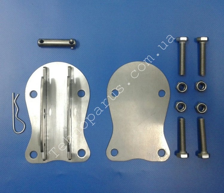 Основание транцевых колес автомат КТ3нУС на лодку пвх