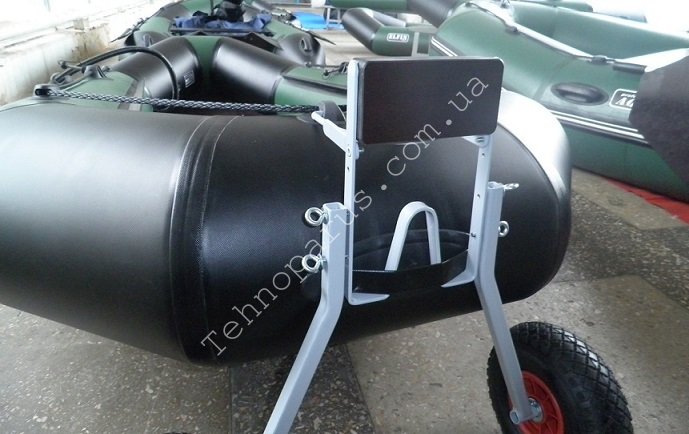 Транцевые колеса для гребной лодки КТ8