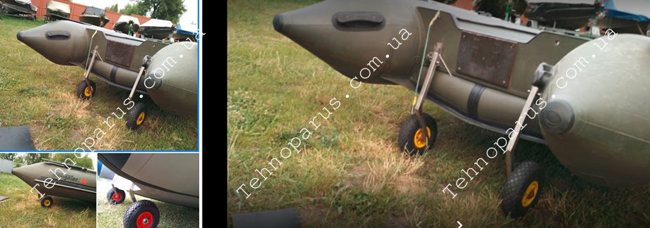 транцевые колеса интерцептор