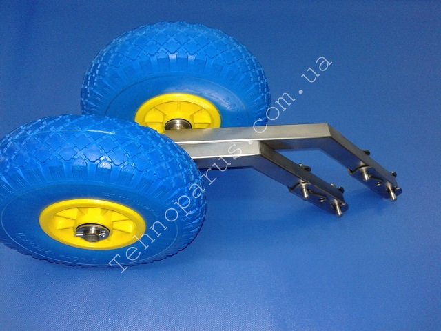 транцевые колеса быстросъемные из нержавейки для лодки КТ10Н-топ