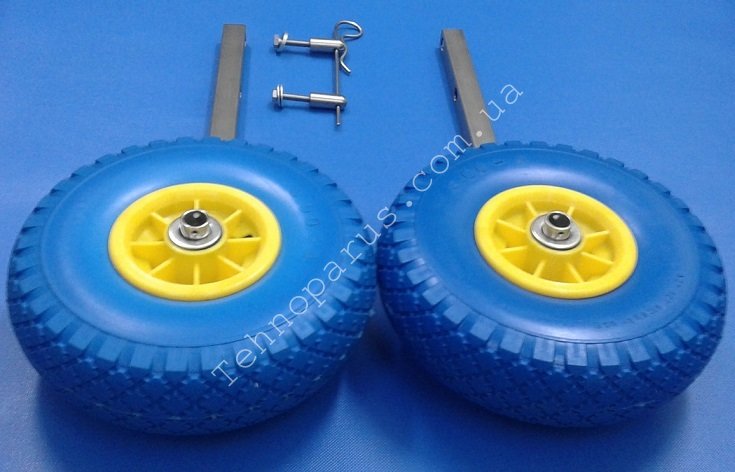 транцевые колеса для лодки из нержавейки КТ9Н-топ