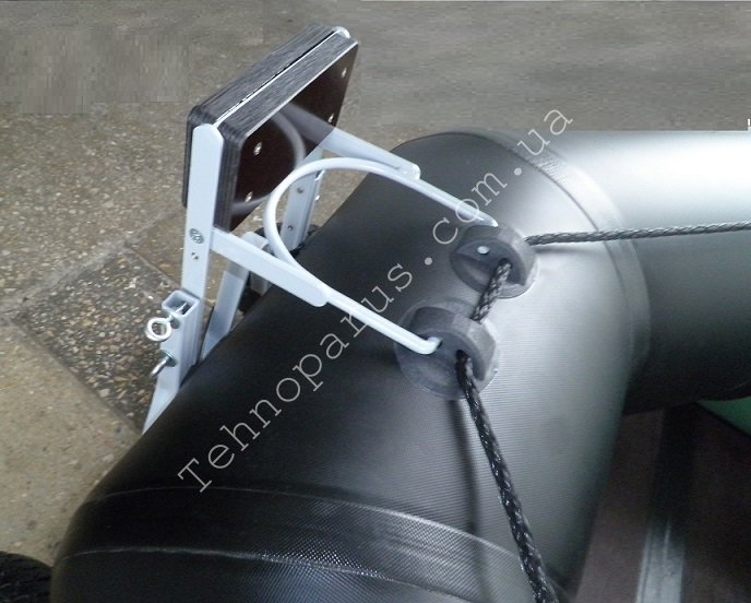 Транцевые колеса на лодку гребнушку КТ8