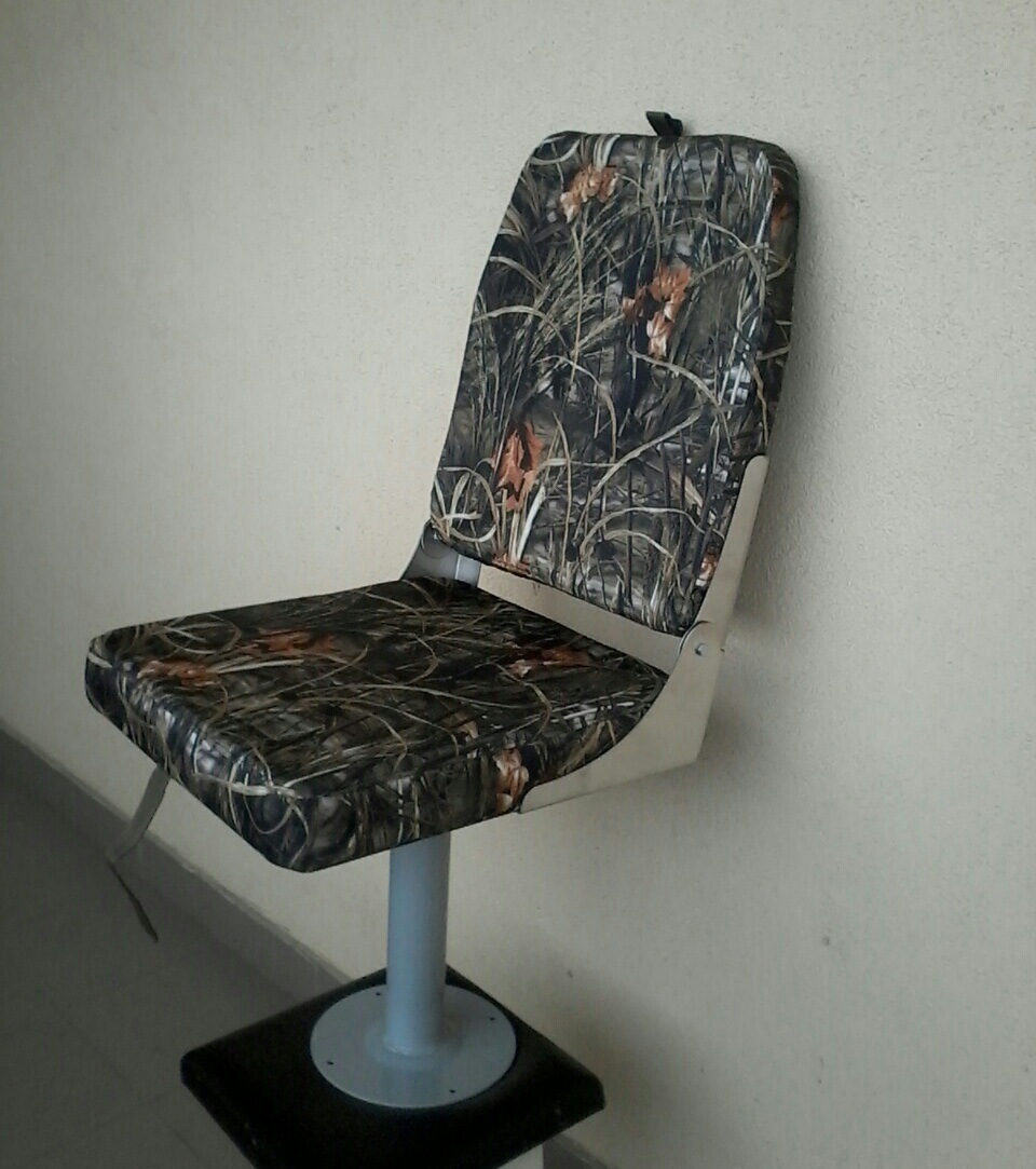 Кресло в лодку ПВХ со стойкой