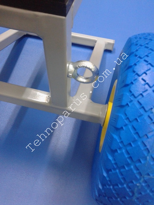 Тележка для лодочного мотора ТМ3 на пенополиуретановых колесах