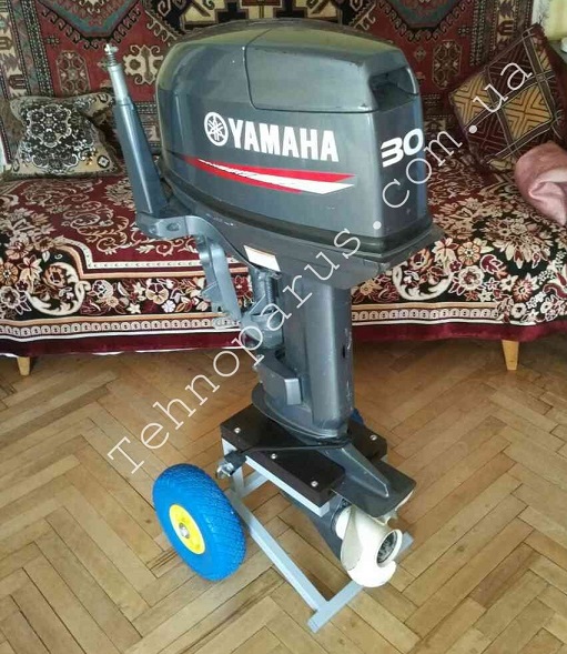 Тележка для перевозки лодочного мотора