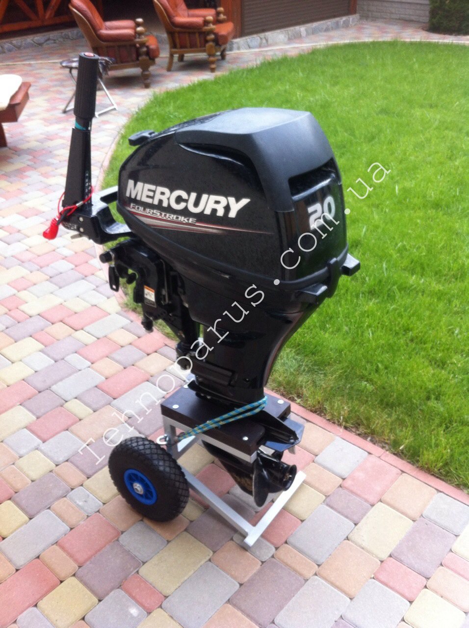 тележка лодочного мотора ТМ3 компактная