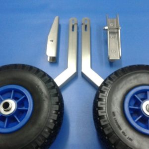 trantsevyye kolesa legks"yemnyye KT1N iz nerzhaveyushchey stali, perestavlyayutsya za schet pazov