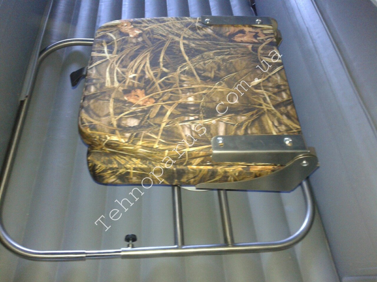 Опора для стойки кресла в лодку с НДНД,Support for an armchair in an inflatable boat with an inflatable bottom