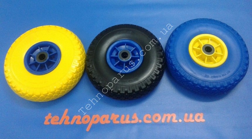 колесо 3-00.4 пенополиуретановое для ТРАНЦЕВЫХ КОЛЕС