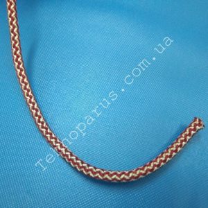 шнур меланжевый вязанный 8мм