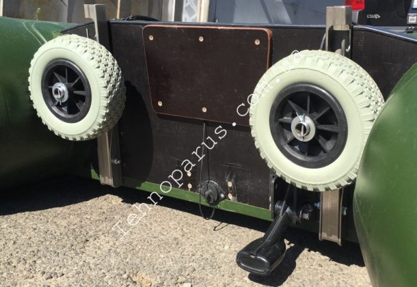 КТ5Н на лодке клиента