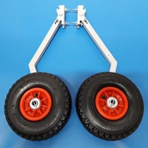 Trantsevi kolesa dlya naduvnoho chovna z intertseptorom podovzheni