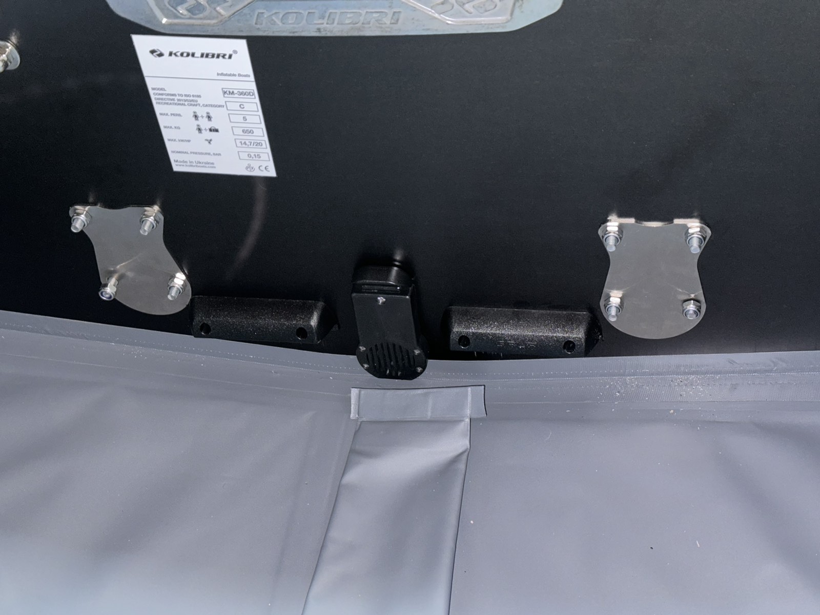 transom wheels kt3nrk, reinforced automatic on chovni kolibri dsl 360