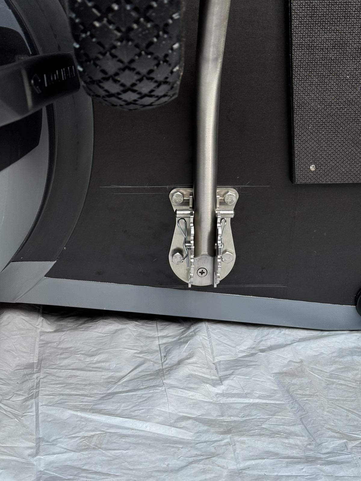 Колеса транцеві кт3нрк посилені автомат на човен kolibri dsl 360