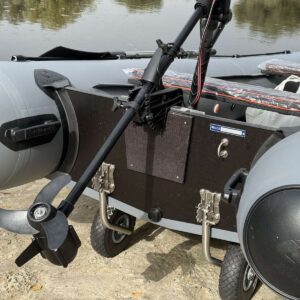 Kt3nrk transom wheels are reinforced on the inflatable kolibri dsl 360