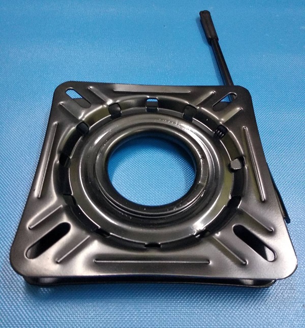 Усиленная поворотная площадка для кресла лодки с фиксацией угла