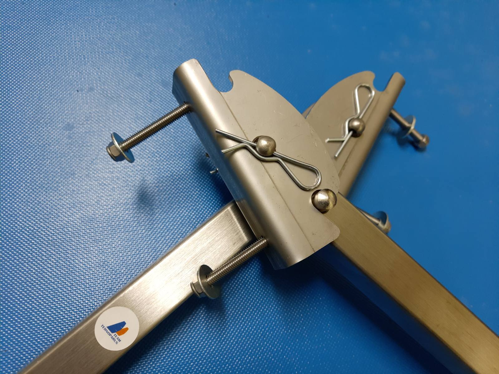 Колеса на транец лодки пвх из нержавеющей стали, КТ4Н ТЕХНОПАРУС