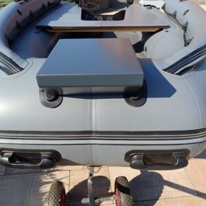 Platforma dlya vstanovlennya elektrolebidky na choven PVKH abo yakorya GPS z alyuminiyu