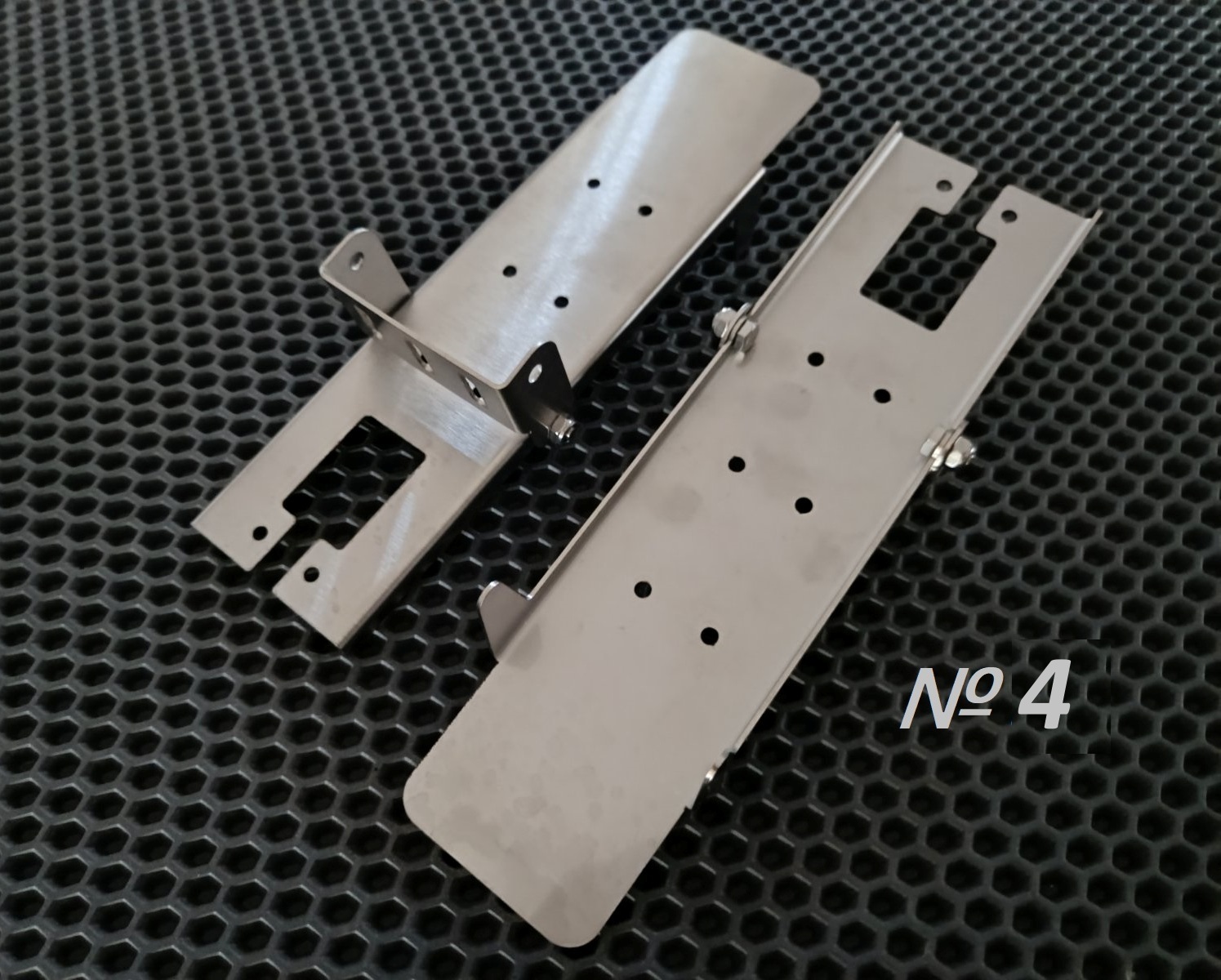 Stainless steel platform for Humminbird echo sounder sensors