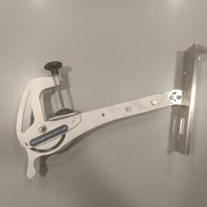 Swivel and folding clamp BC (without using a pocket) + stainless steel platform for large and heavy fishfinder sensors LLowrance Active Imaging, Active Imaging 3-in-1, Active Imaging 2-in-1, Totalscan, LSS, LSS-2, StructureScan3D. Elite Ti, Elite Ti2, HDS Live, Lowrance EAGLE, Lowrance HD, Humminbird, Lowrance HOOK REVEL Tripleshot, Garmin GT 56, Garmin GT 20, Garmin GT 24, Garmin GT 36, Garmin GT 36, Garmin GT 52, Garmin GT 54